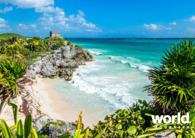 Tulum Mexico with Mayan Ruins