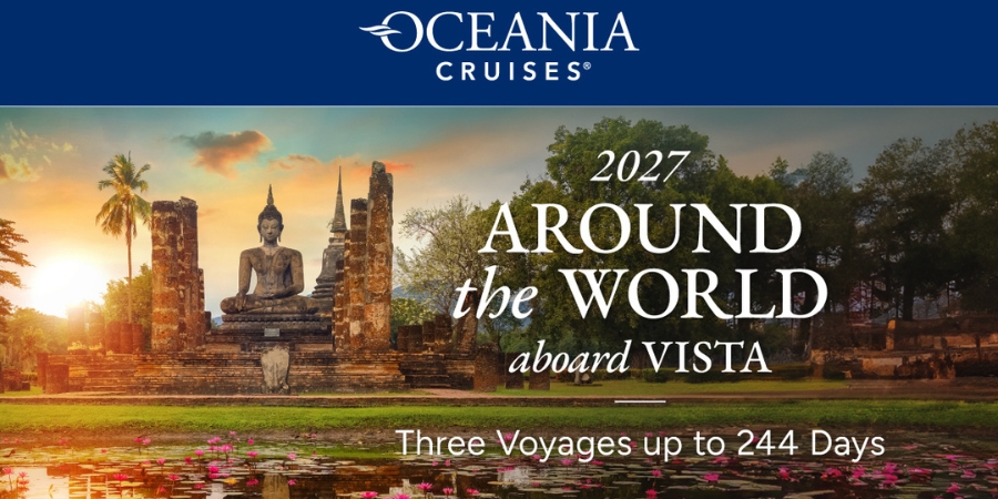 Oceania 2027 Around the World Cruise